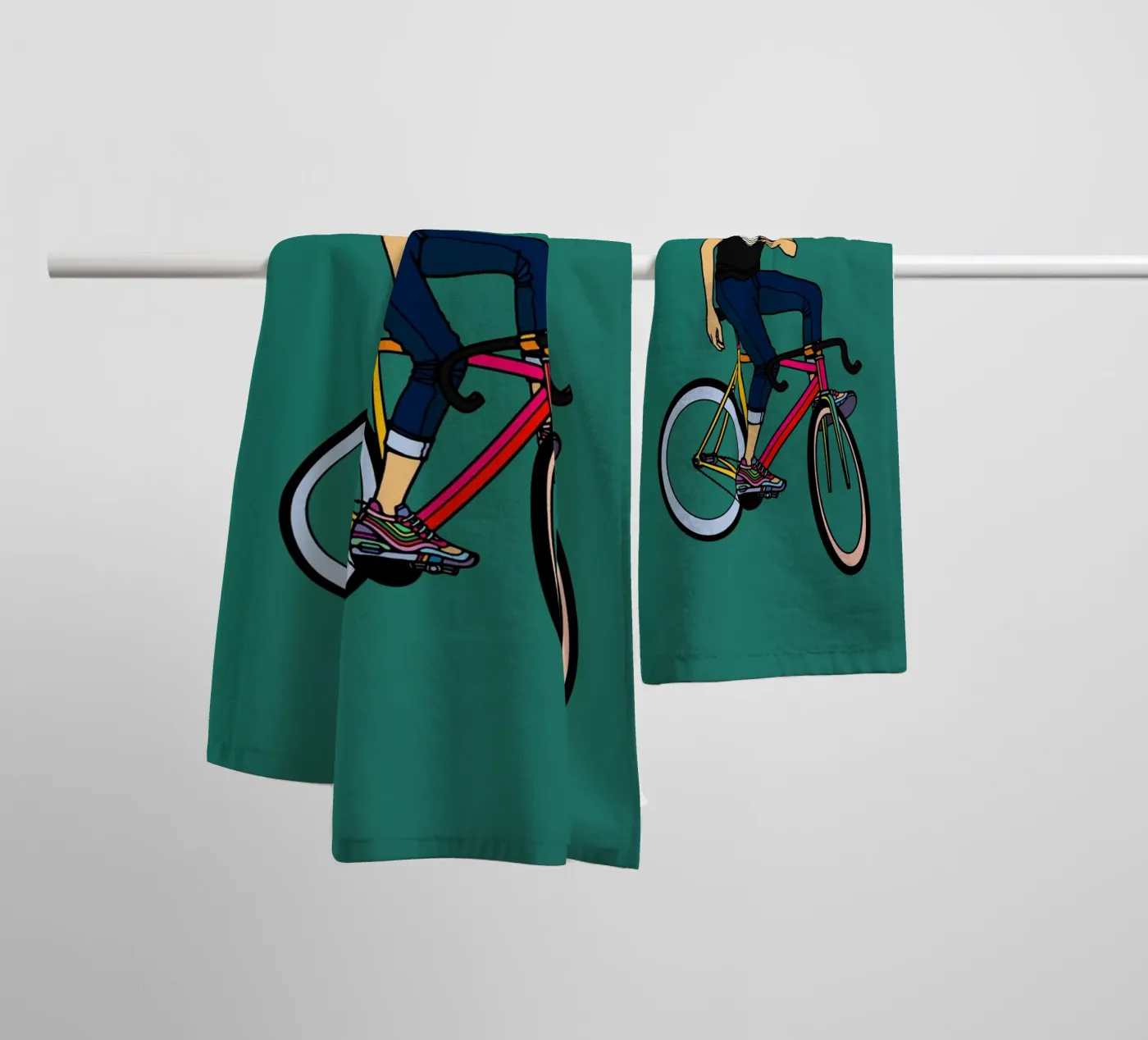 Kaffeepause Handtuch von The Cyclist
