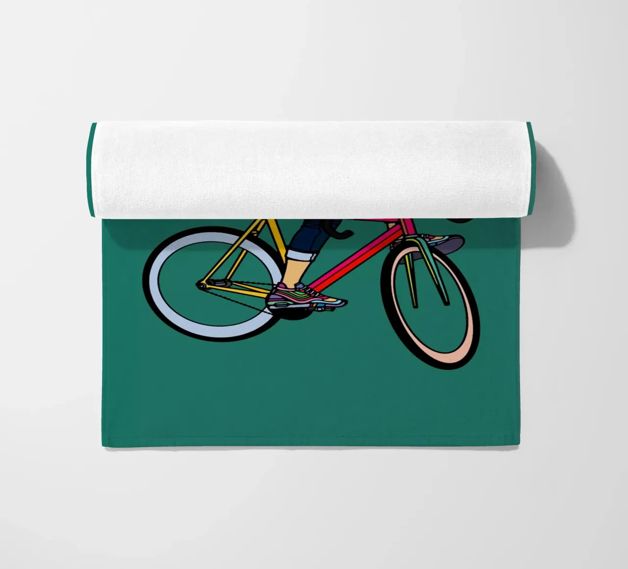 Pausa caffè telo mare da The Cyclist