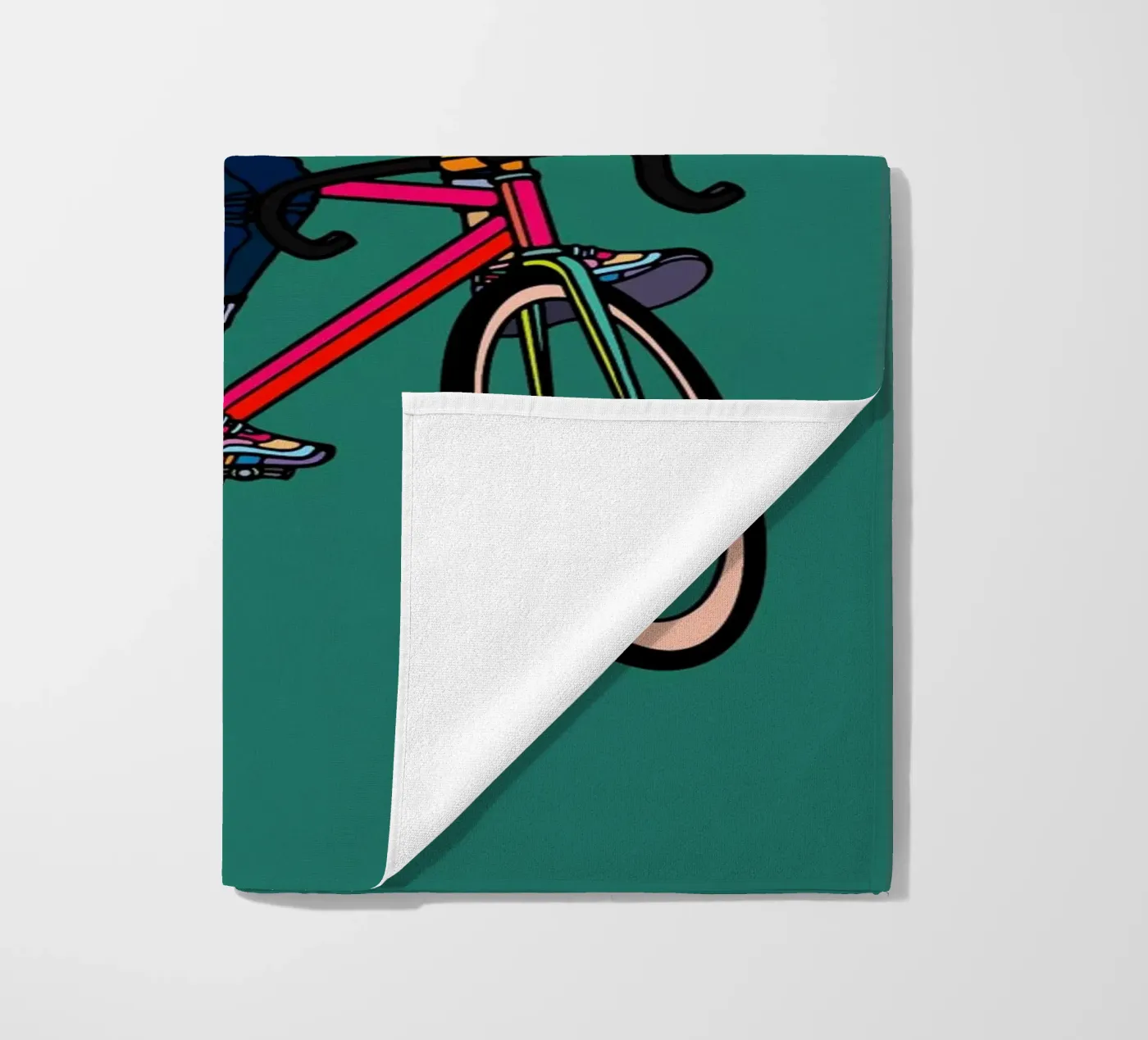 Pause café serviette de plage de The Cyclist
