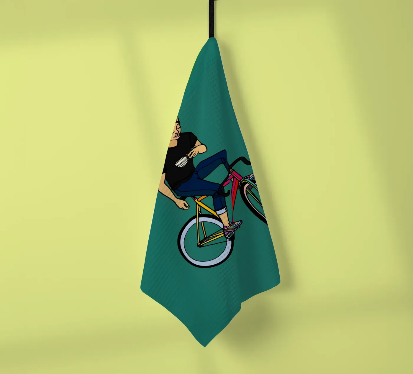 Coffee break Geschirrtuch von The Cyclist