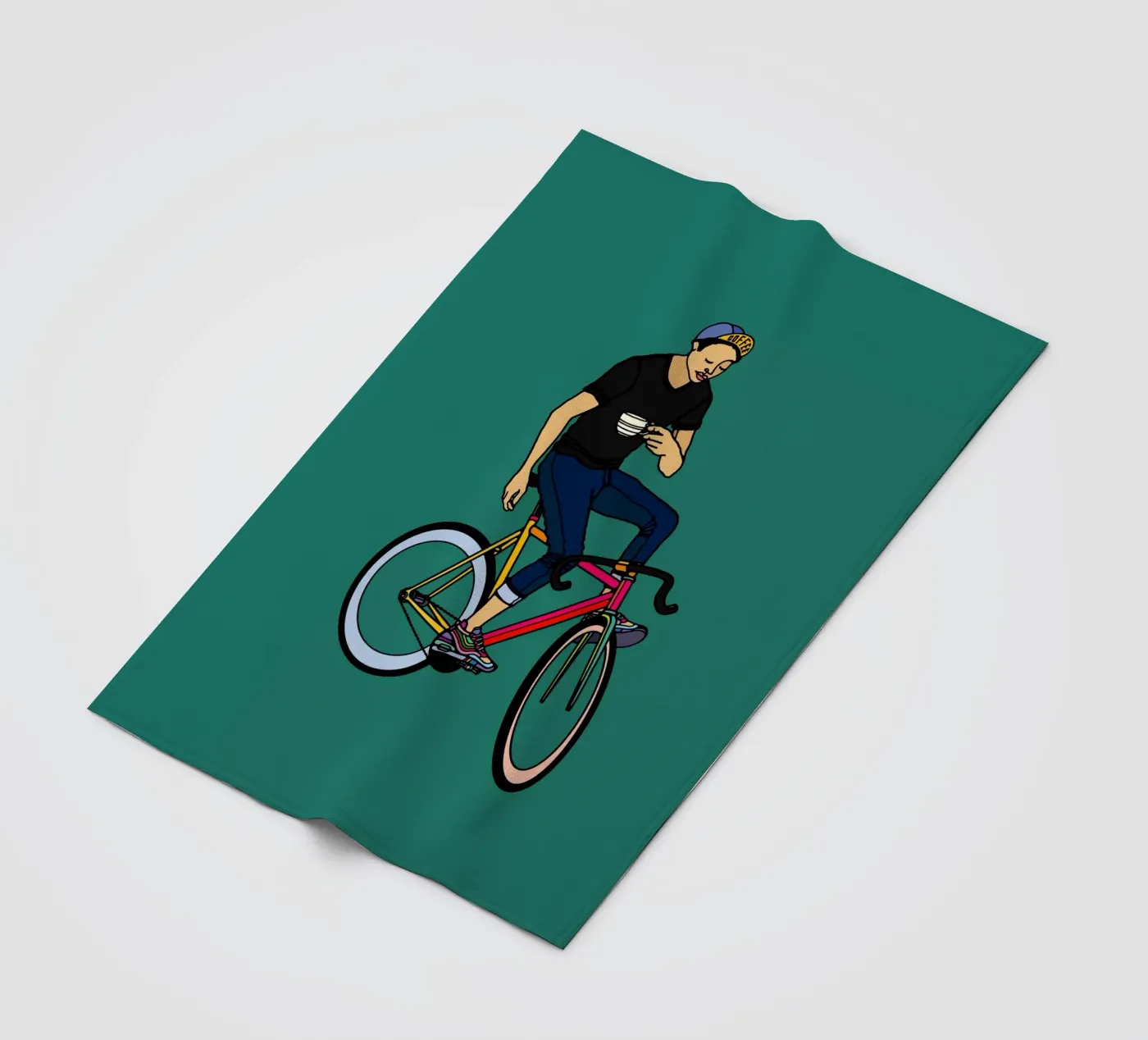 Kaffeepause Fleecedecke von The Cyclist