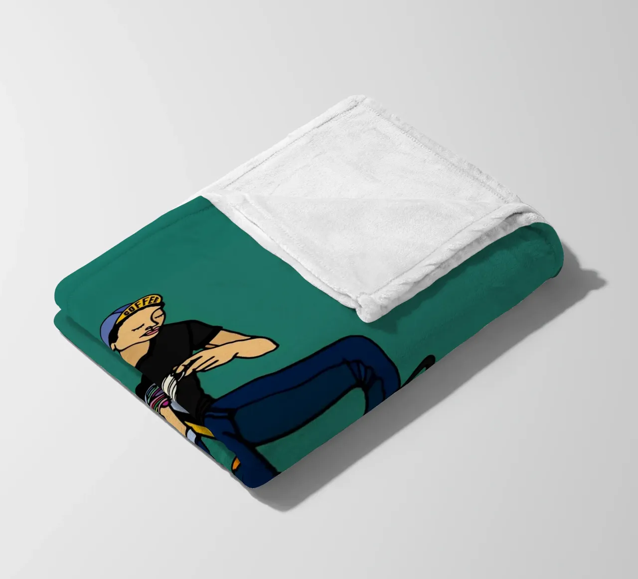 Kaffeepause Fleecedecke von The Cyclist