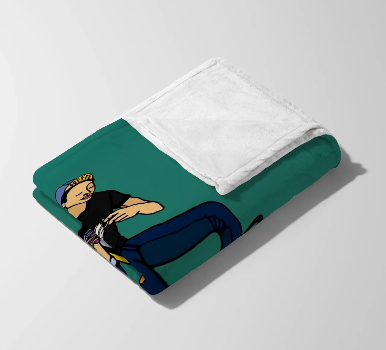 Kaffeepause Fleecedecke von The Cyclist