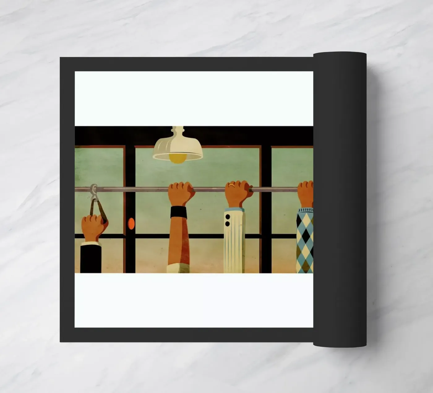 Tram 1 paillasson de Giordano Poloni