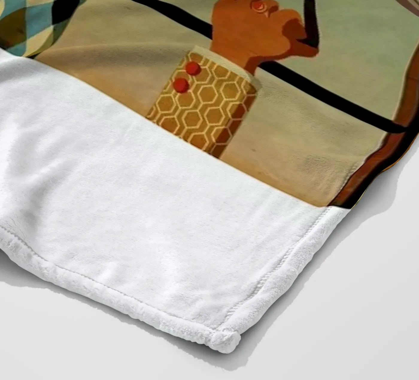 Tram 1 fleecedeken van Giordano Poloni