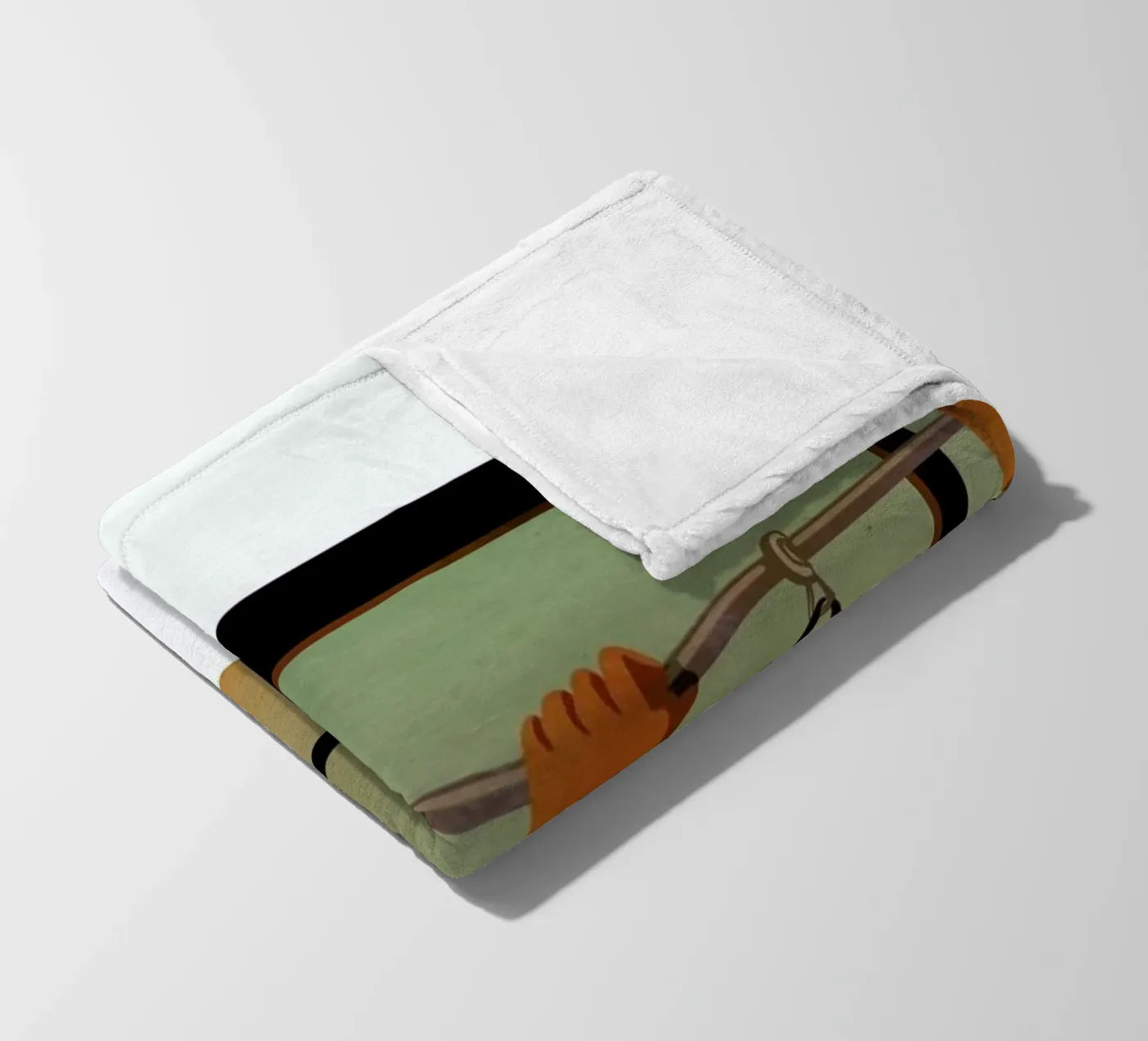 Tram 1 fleecedeken van Giordano Poloni