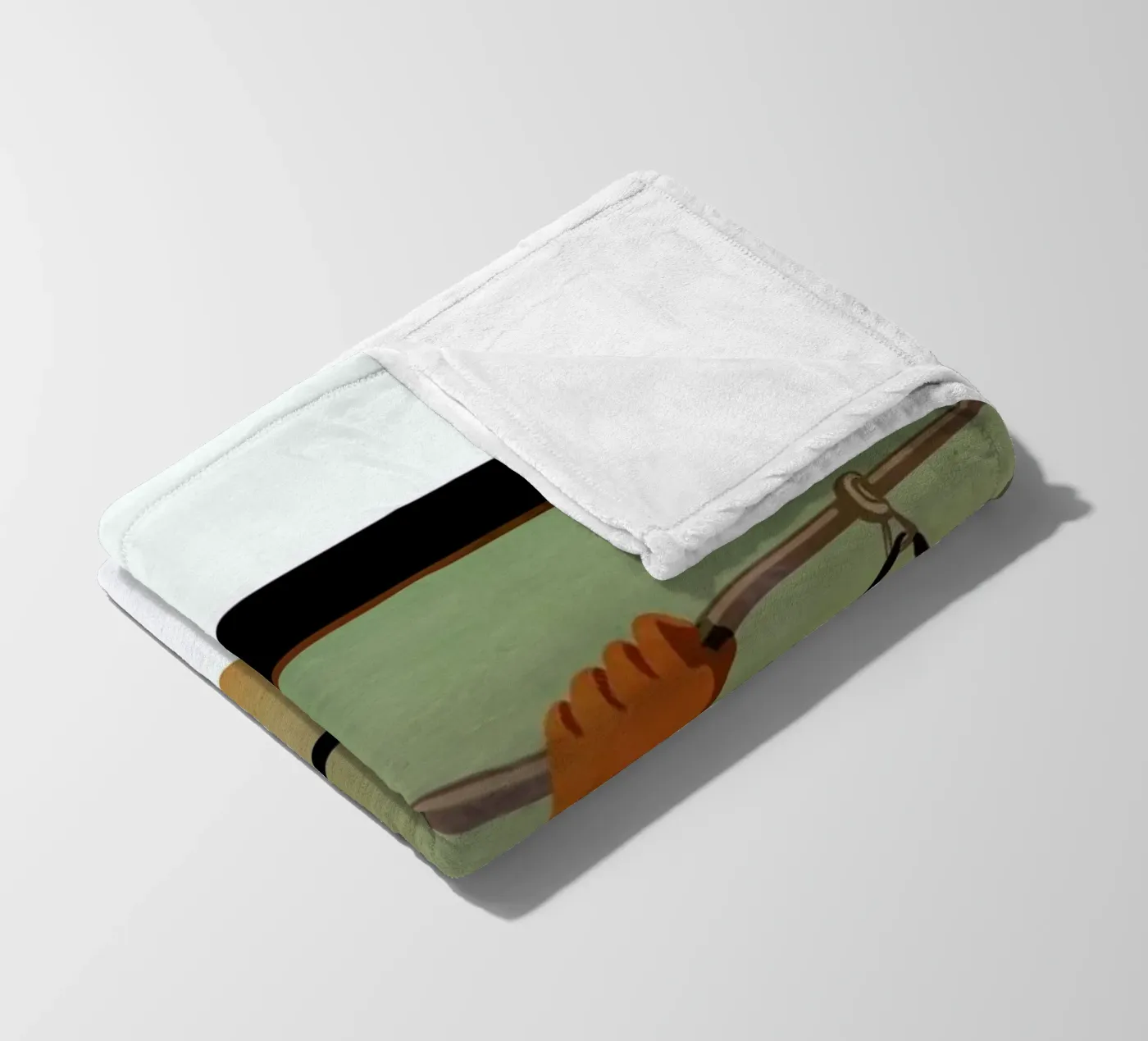 Tram 1 fleecedeken van Giordano Poloni