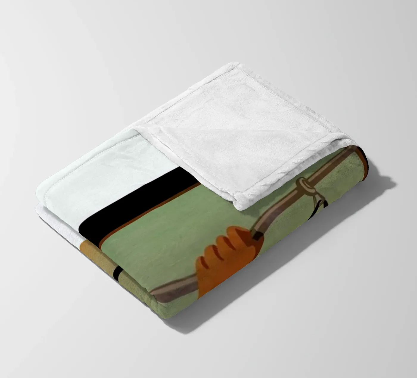 Tram 1 fleecedeken van Giordano Poloni