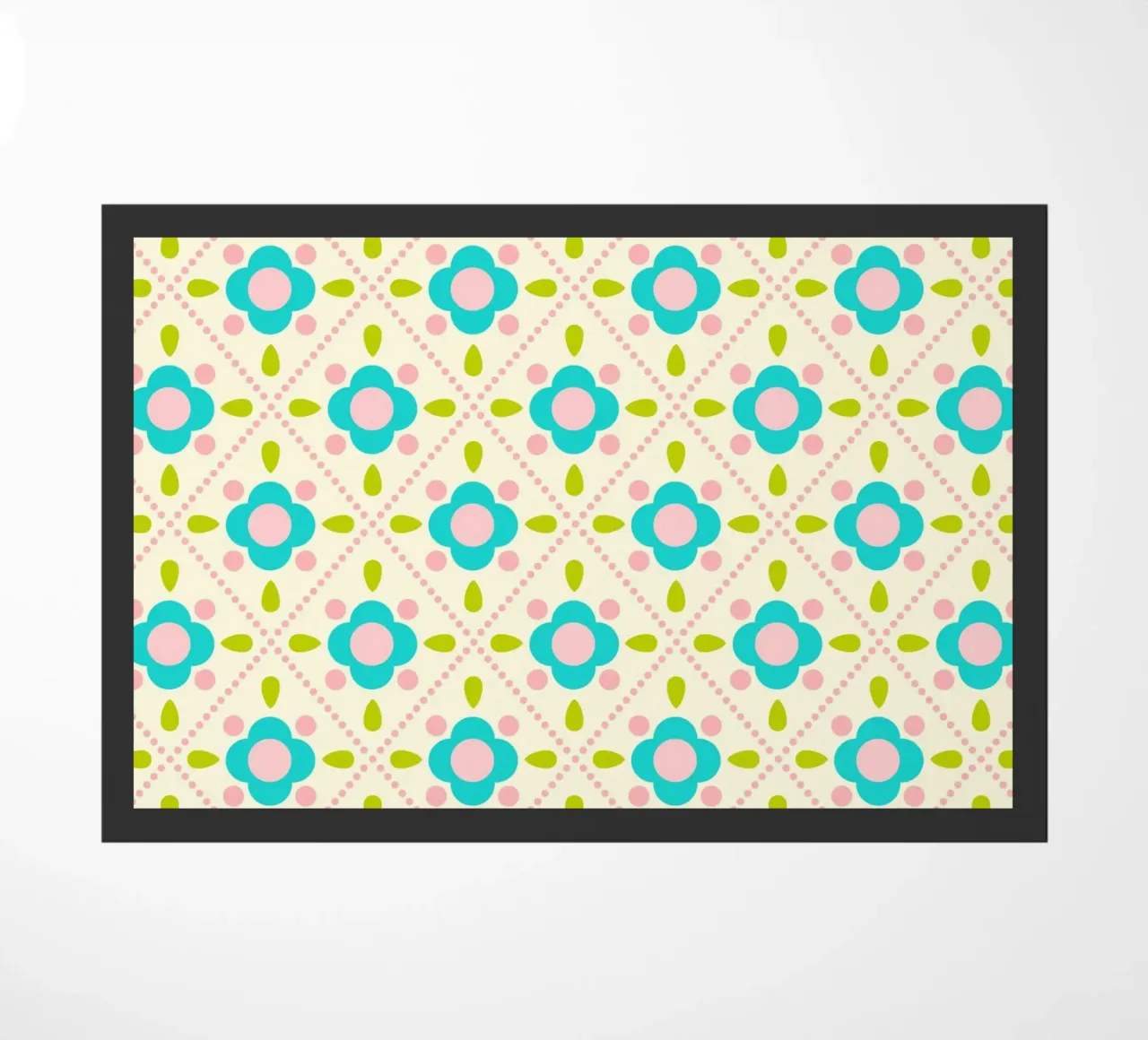 blümchen doormat by fummelhummel