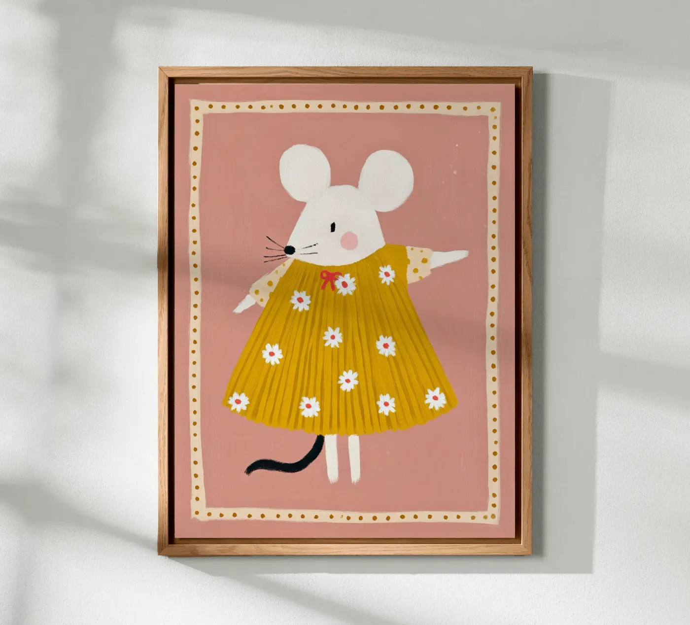 Daisy Mouse forex plate by Cool & Kind