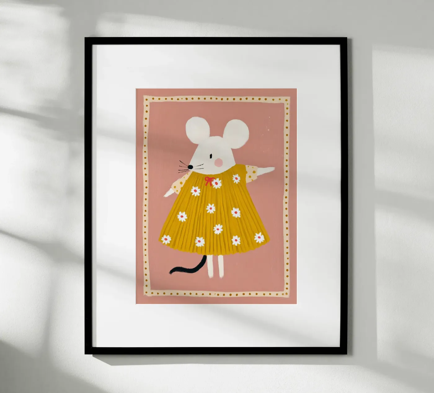 Daisy Mouse poster by Cool & Kind