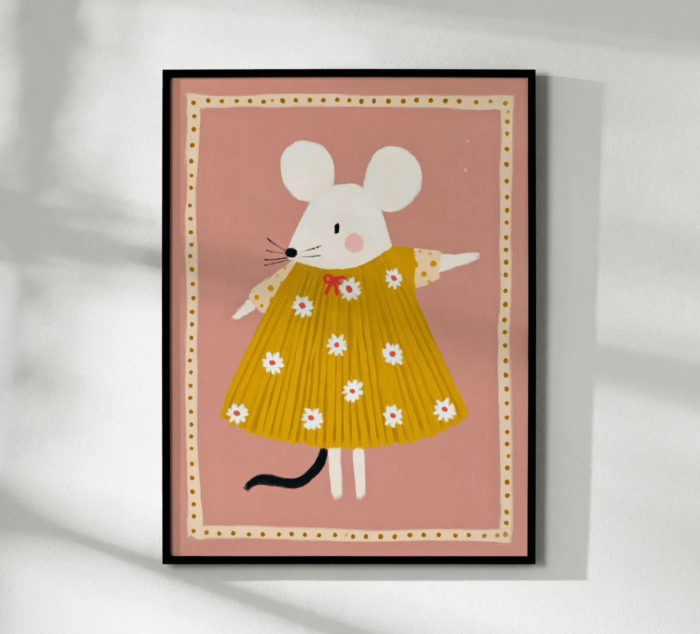 Daisy Mouse poster by Cool & Kind