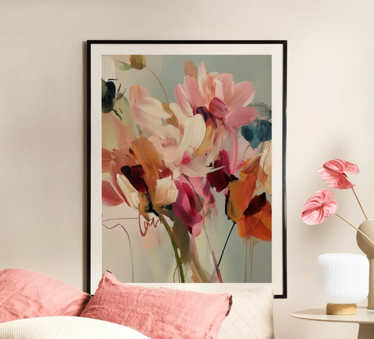 Lente Bloei 02 poster van M.A.Z.U.N.