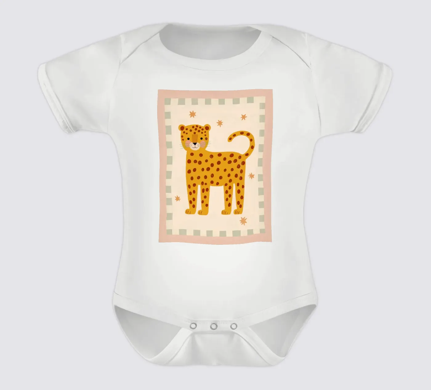 Léopard tacheté body bébé de Cool & Kind