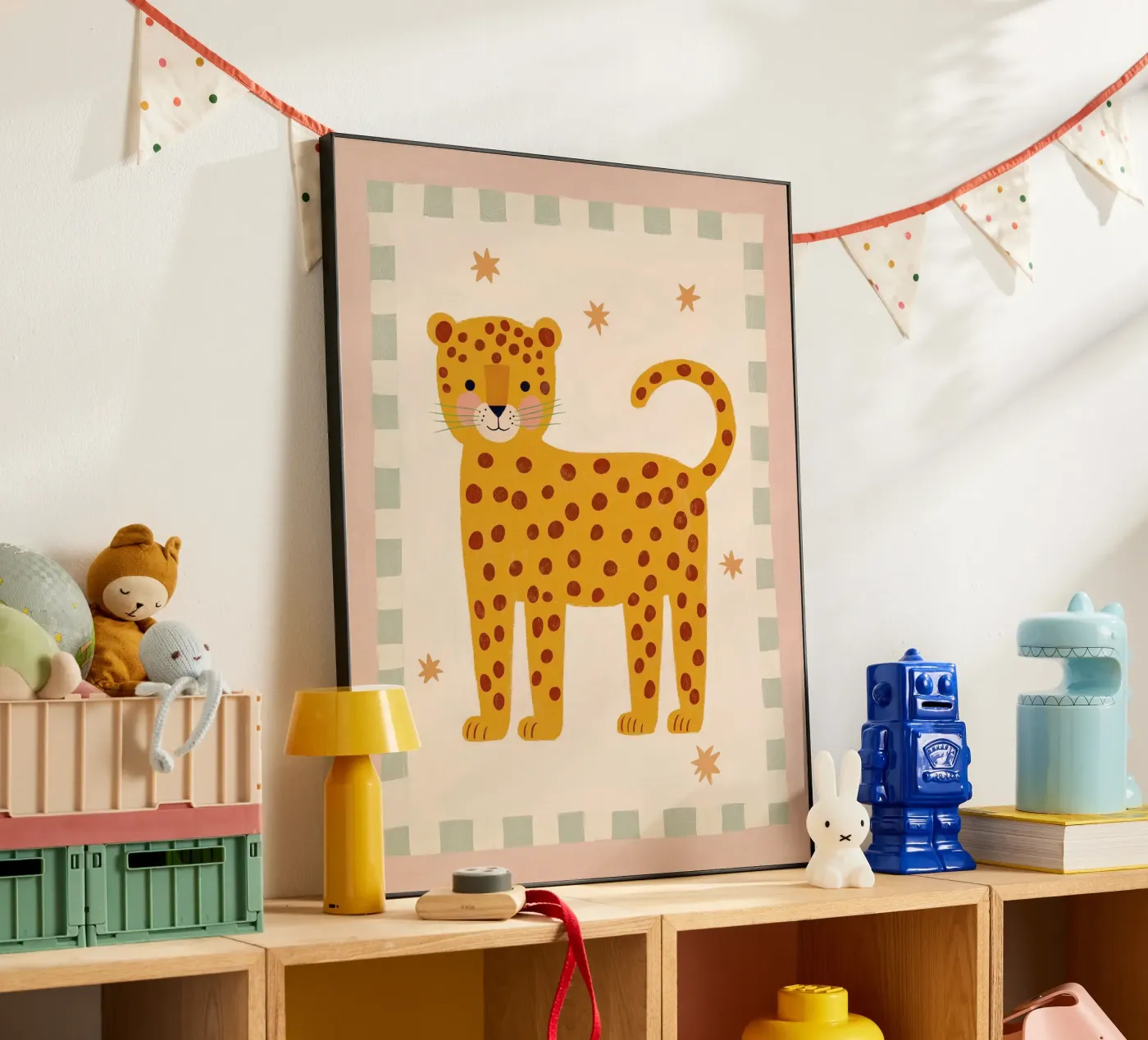 Spotted Leopard forex plate by Cool & Kind