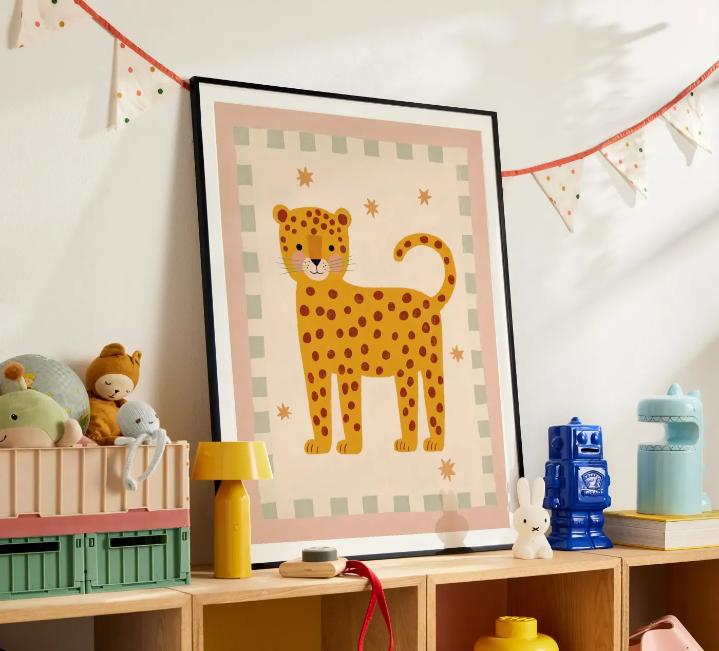 Spotted Leopard poster by Cool & Kind