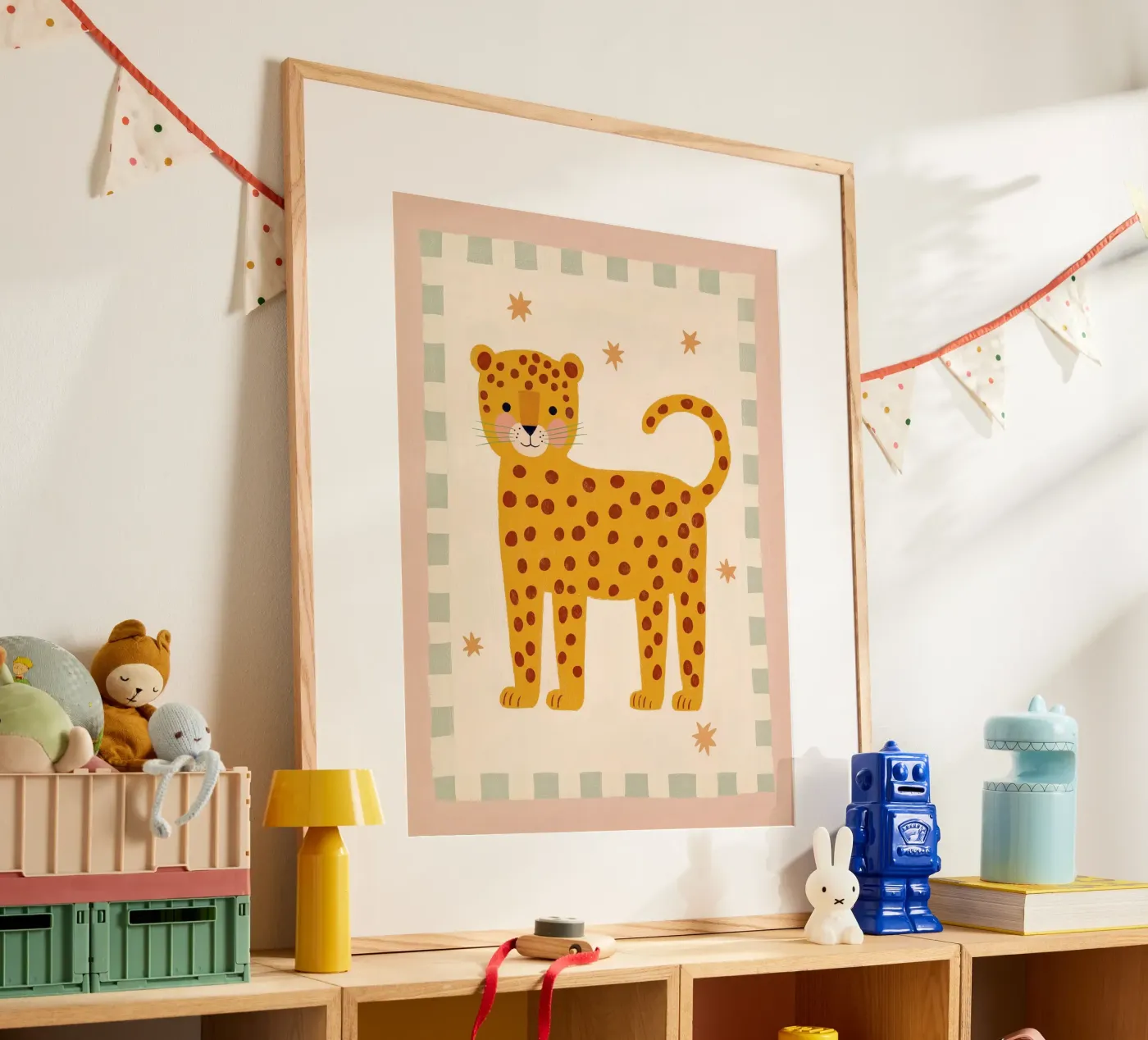 Spotted Leopard poster by Cool & Kind