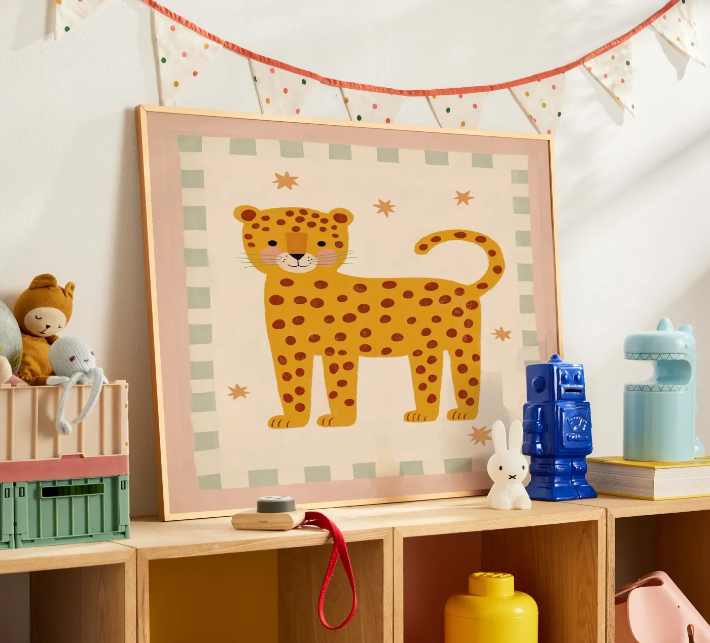 Spotted Leopard poster by Cool & Kind