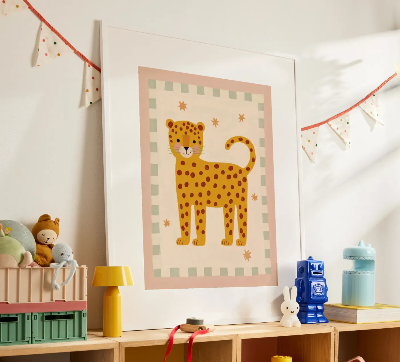 Spotted Leopard poster by Cool & Kind