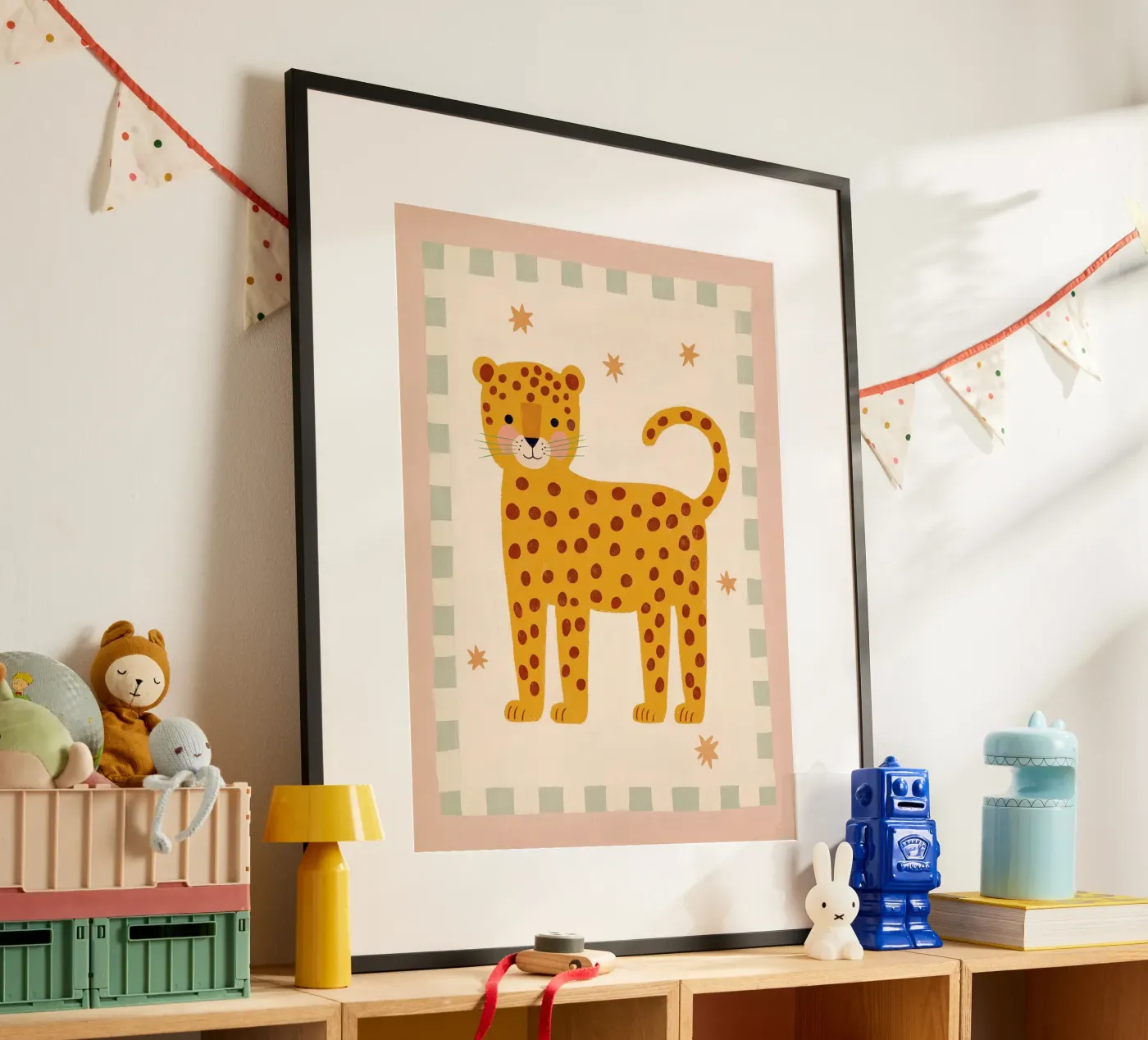 Spotted Leopard poster by Cool & Kind