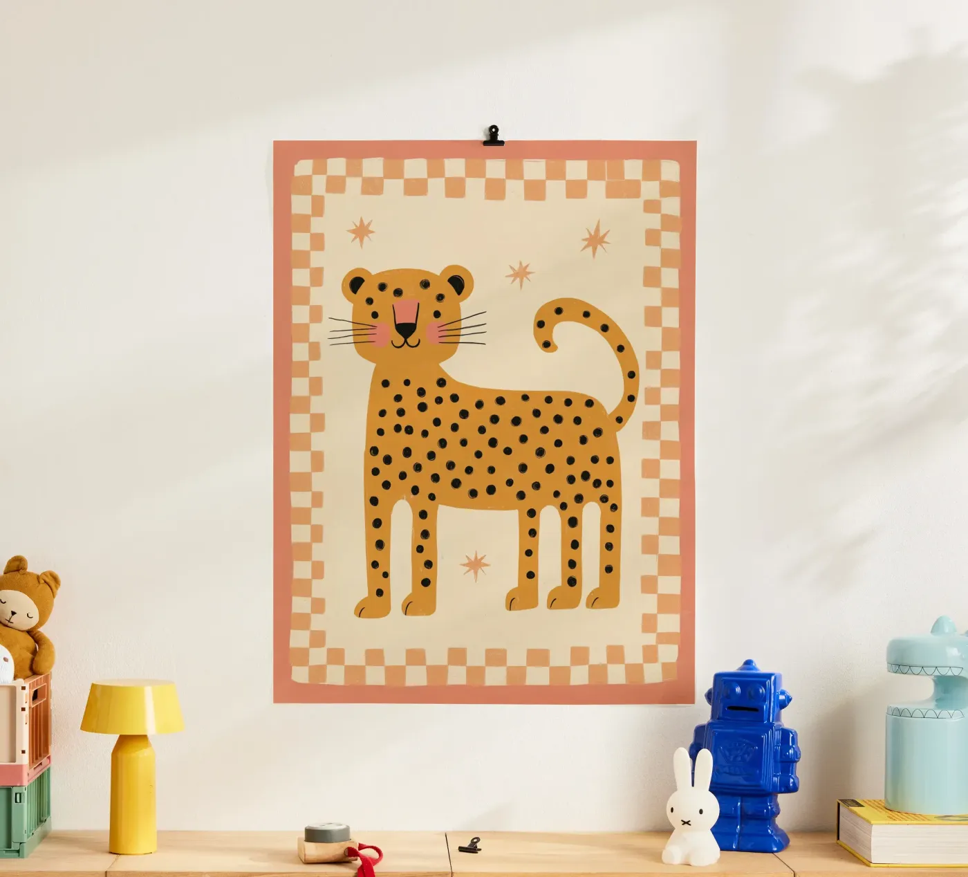 Léopard doré poster de Cool & Kind