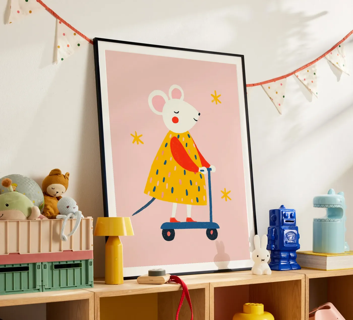 Roller-Maus Poster von Cool & Kind