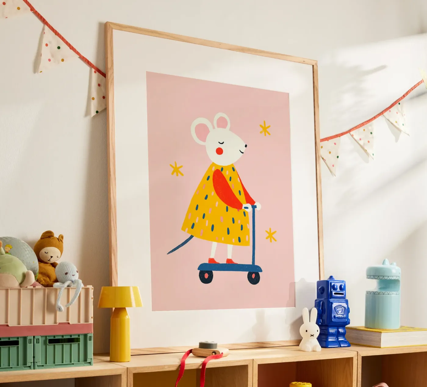 Roller-Maus Poster von Cool & Kind