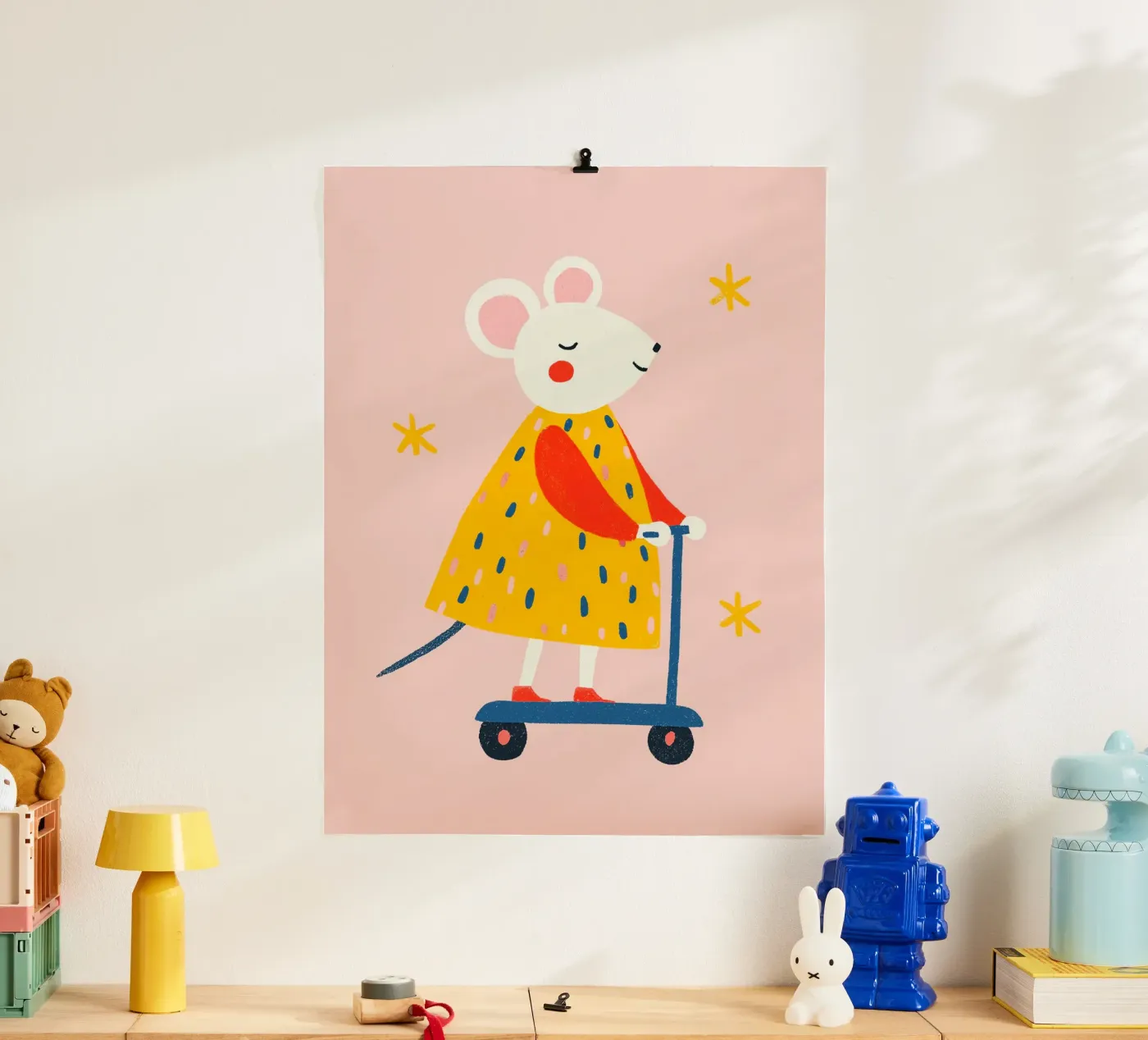 Roller-Maus Poster von Cool & Kind