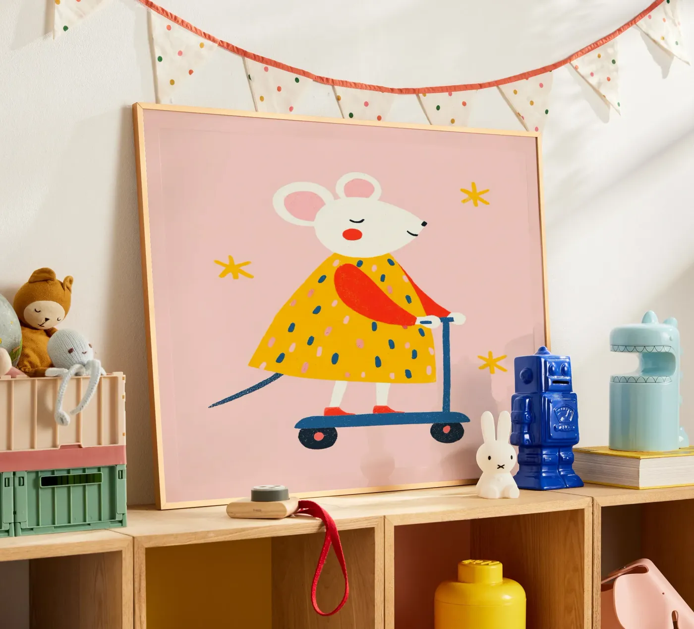 Roller-Maus Poster von Cool & Kind