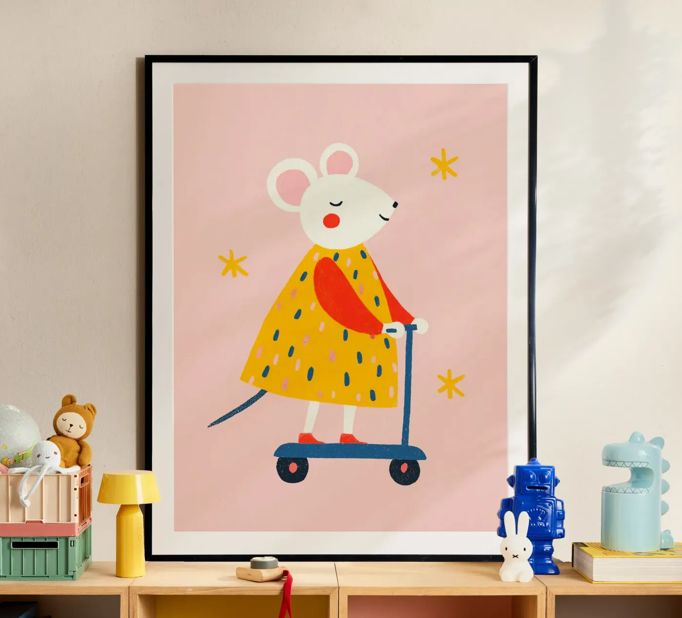 Roller-Maus Poster von Cool & Kind
