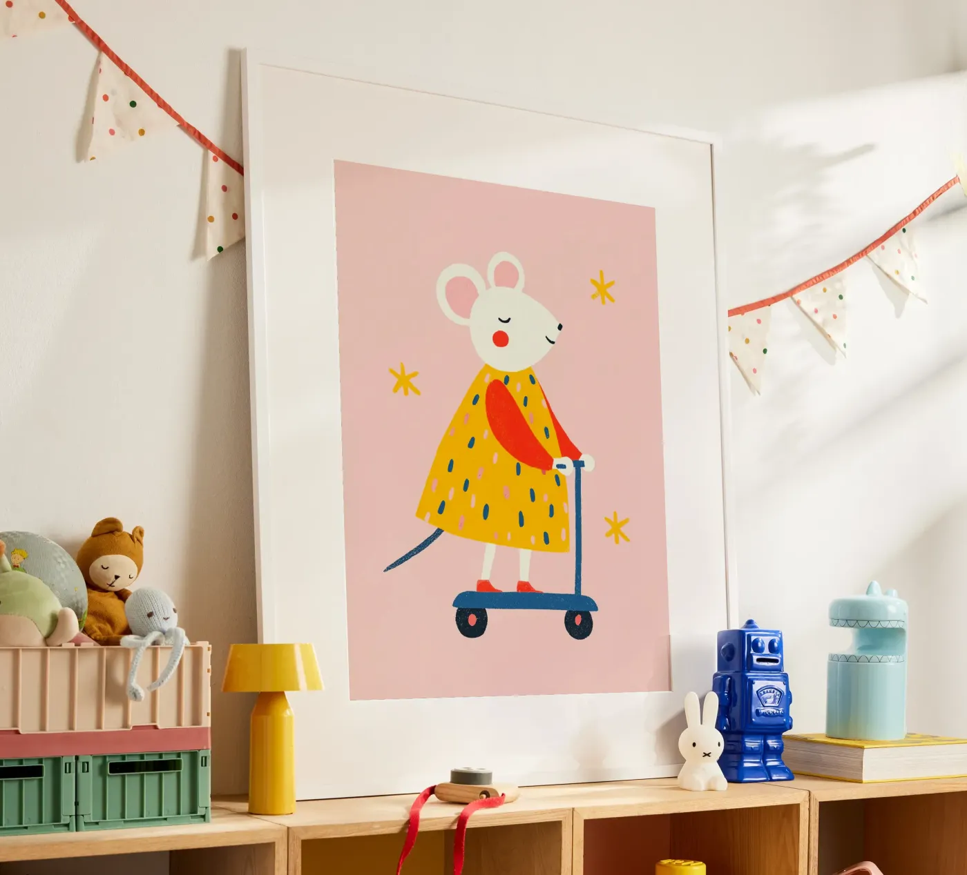 Roller-Maus Poster von Cool & Kind