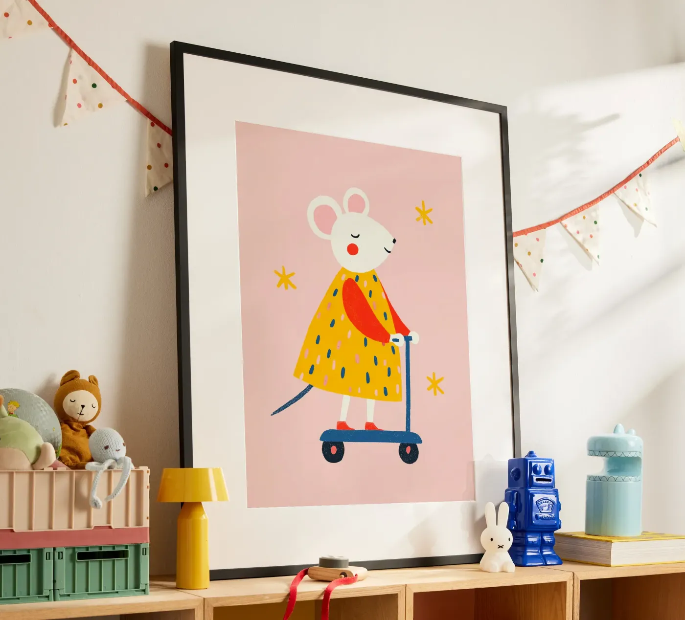 Roller-Maus Poster von Cool & Kind