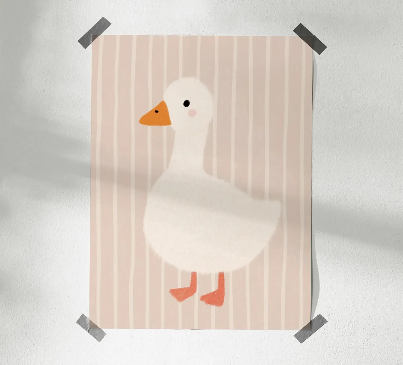 Minimal Goose poster da Cool & Kind