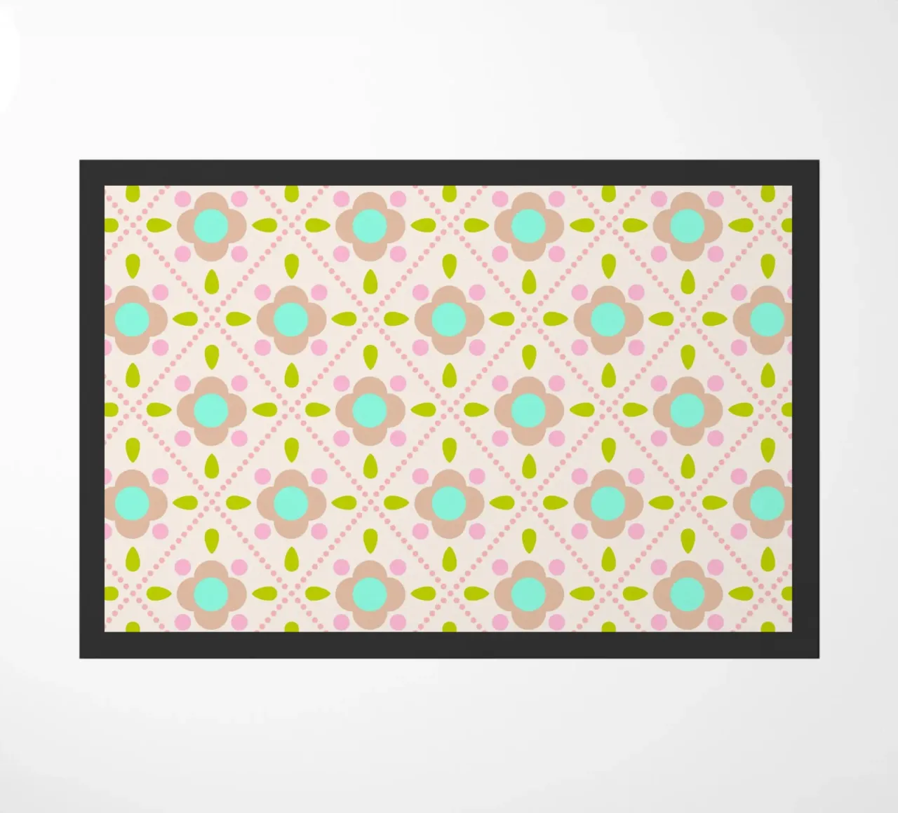 blümchen doormat by fummelhummel