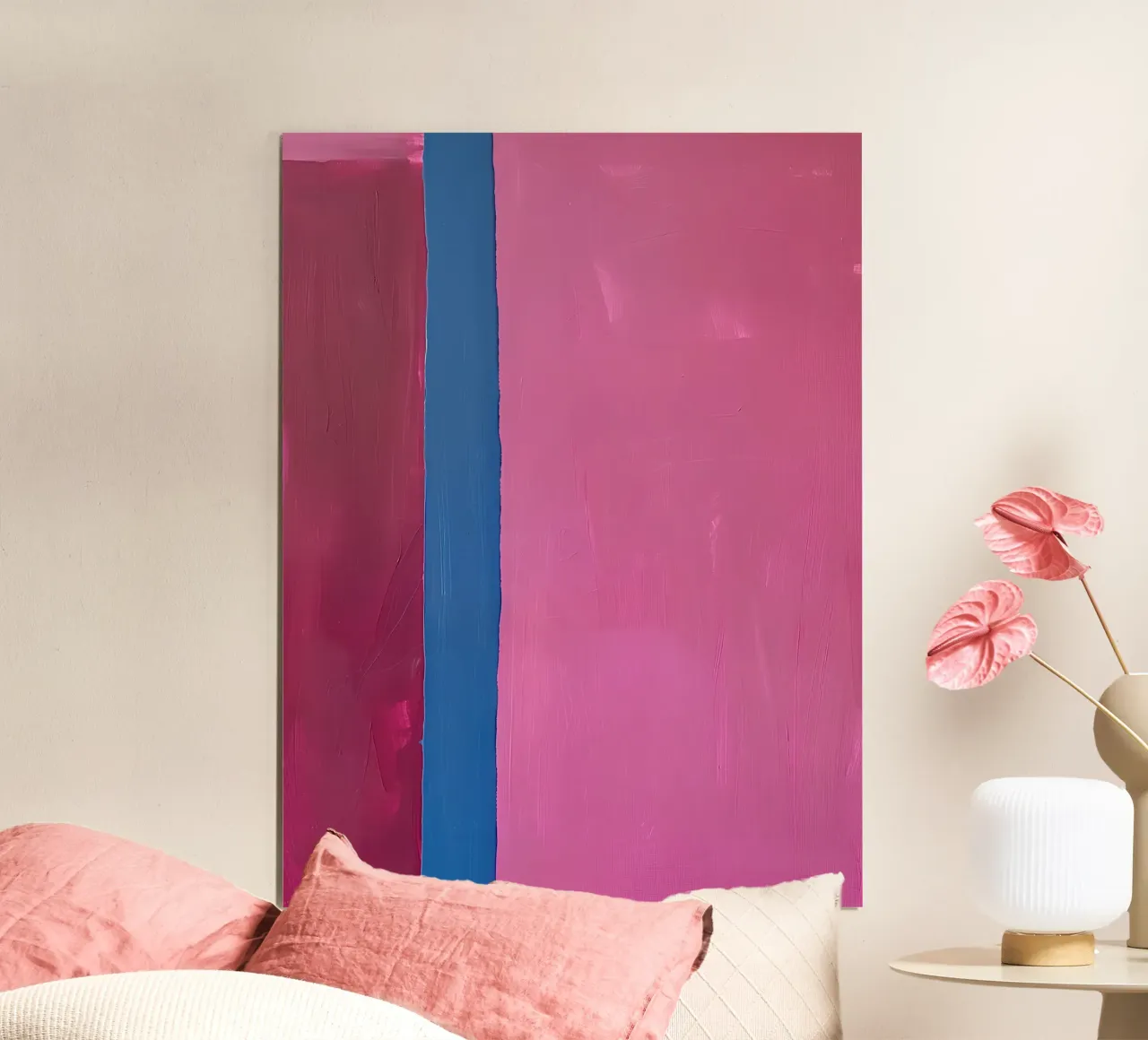 Modern Color Split poster da Geometrica