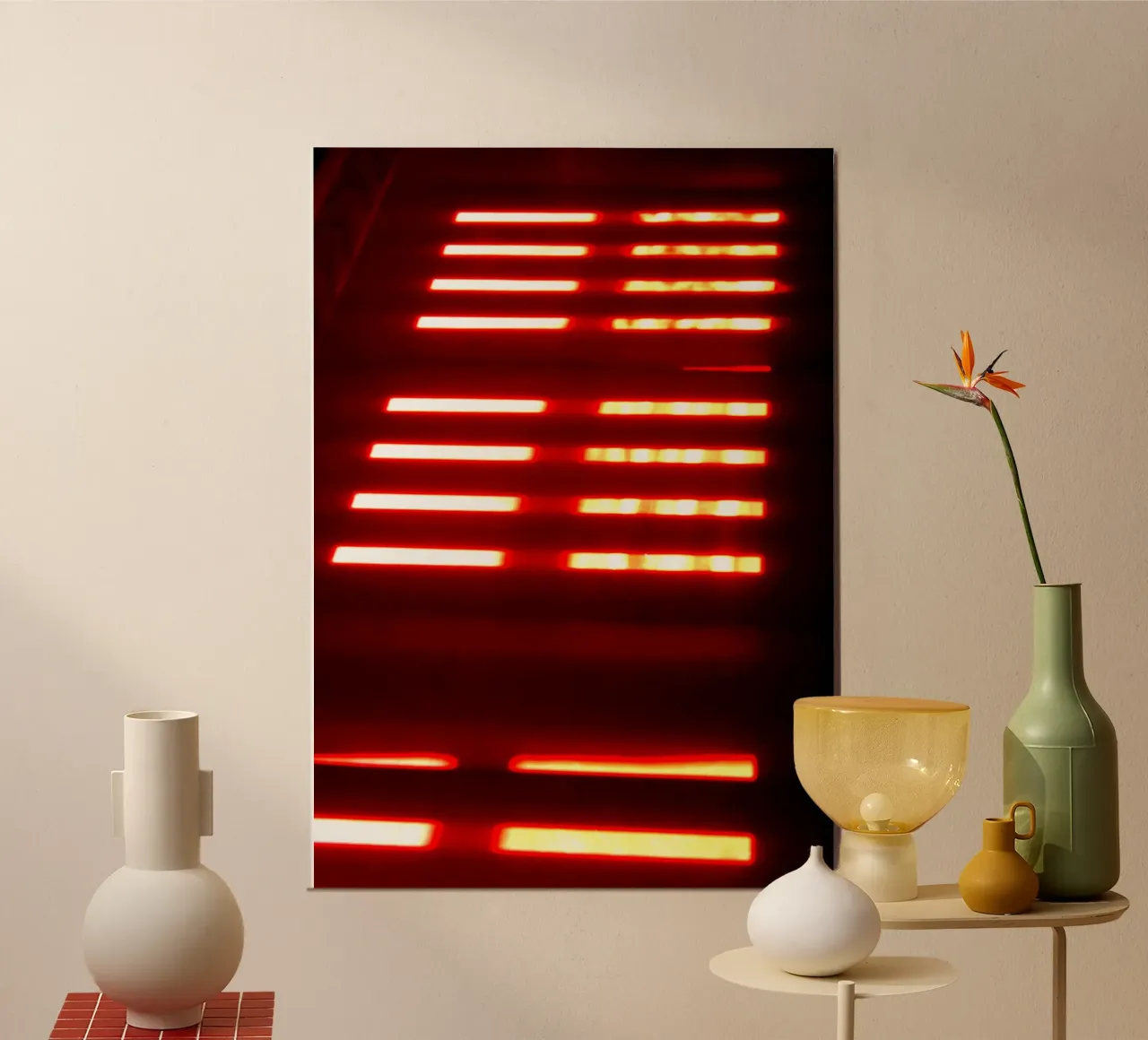 Red light poster da Lise Ruault