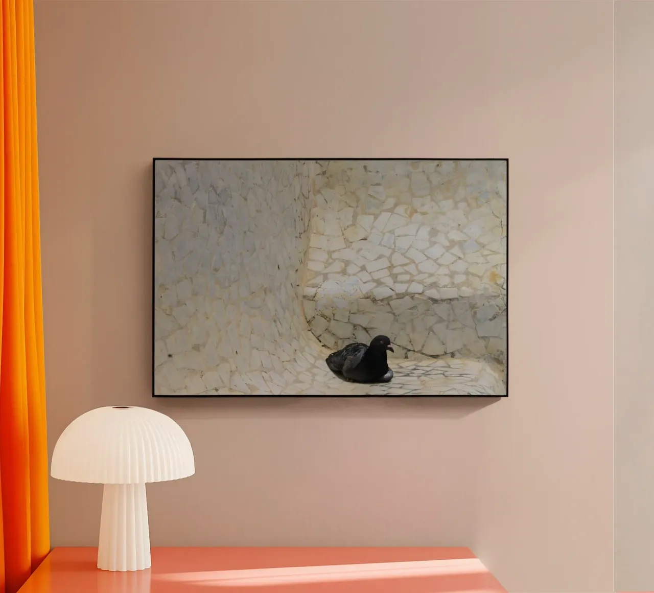 uccello pigro plexiglass da Lise Ruault