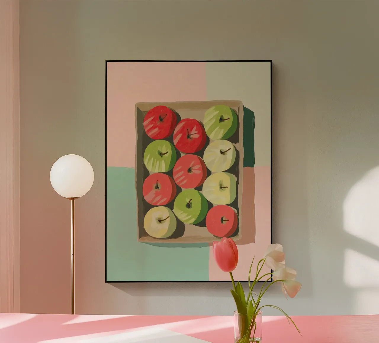 Market Apples Study plexiglass da cityart