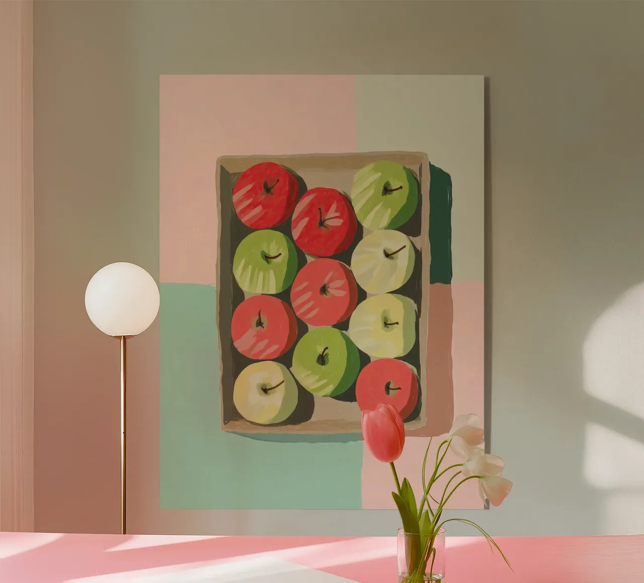 Market Apples Study plexiglass da cityart