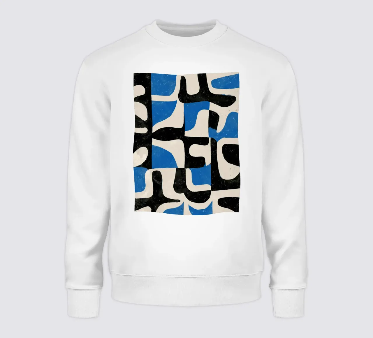 Intersecting Forms Sweatshirt von Nadjaa