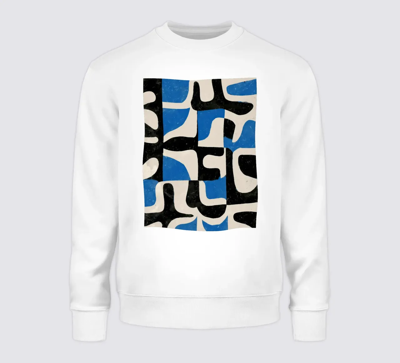 Intersecting Forms Sweatshirt von Nadjaa