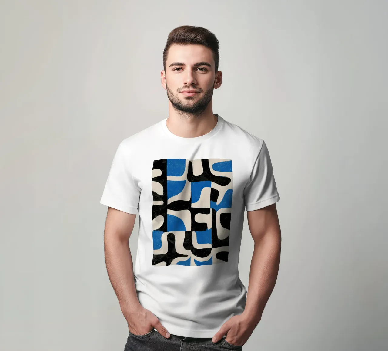 Intersecting Forms t-shirt van Nadjaa