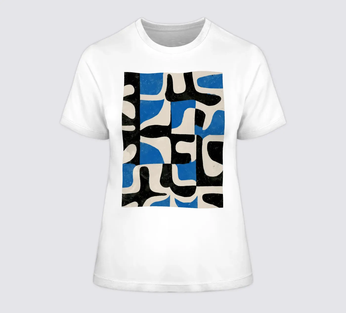 Intersecting Forms Frauen T-Shirt von Nadjaa