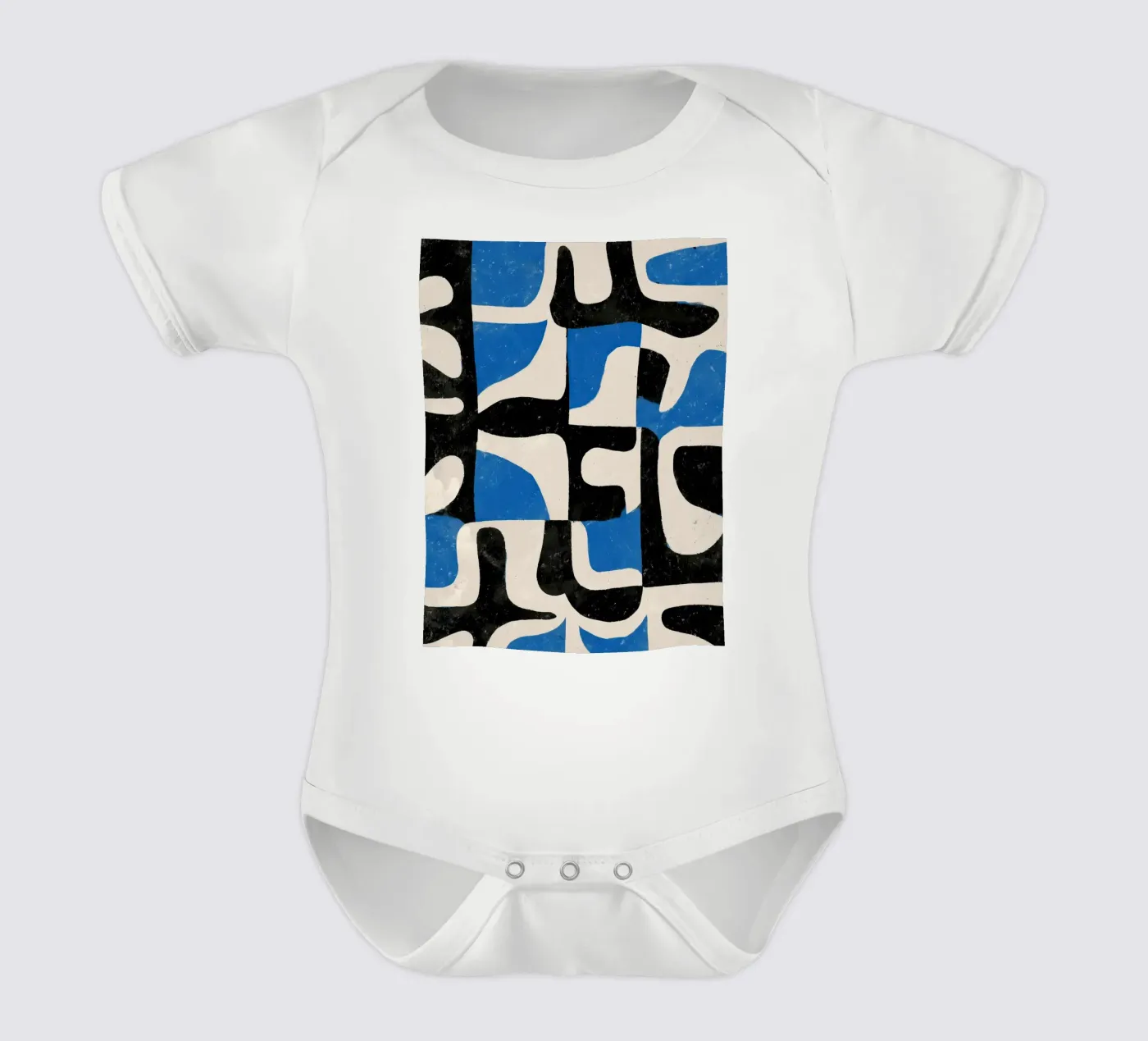 Intersecting Forms Kurzarm Babybody von Nadjaa