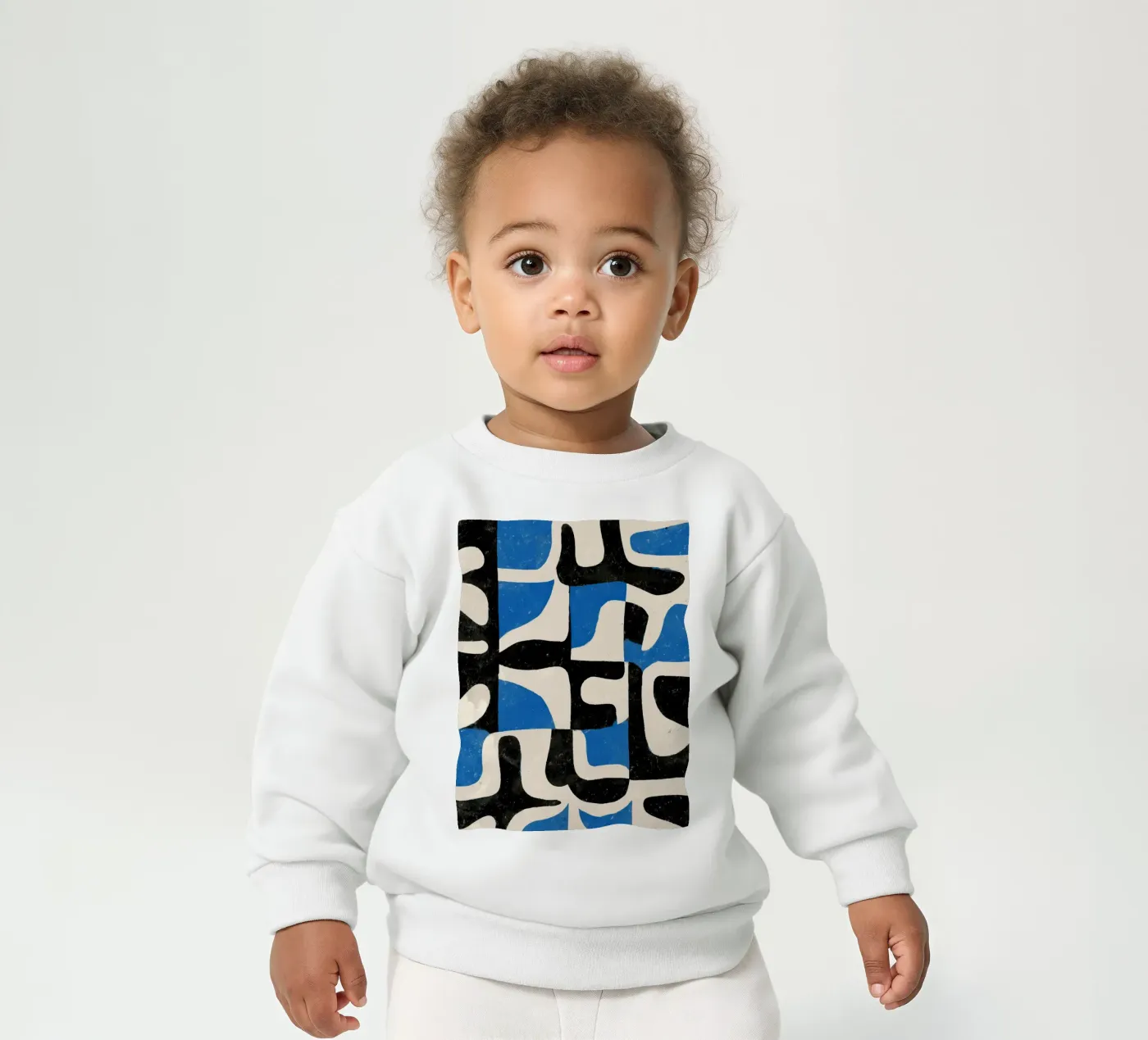 Intersecting Forms baby sweatshirt van Nadjaa
