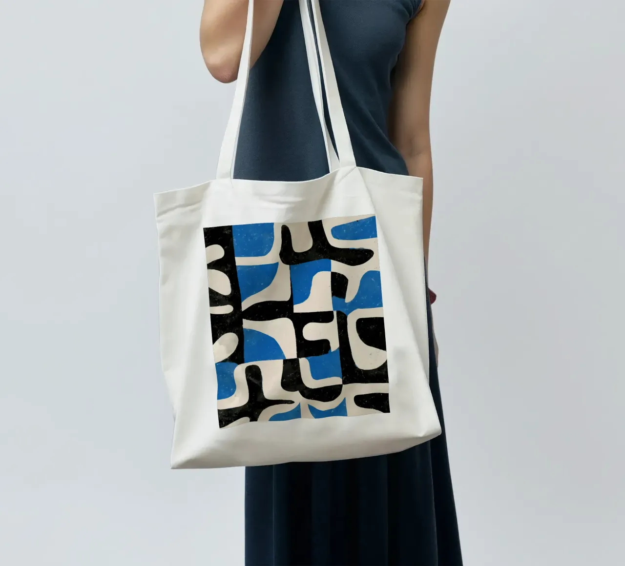 Intersecting Forms tote bag de Nadjaa