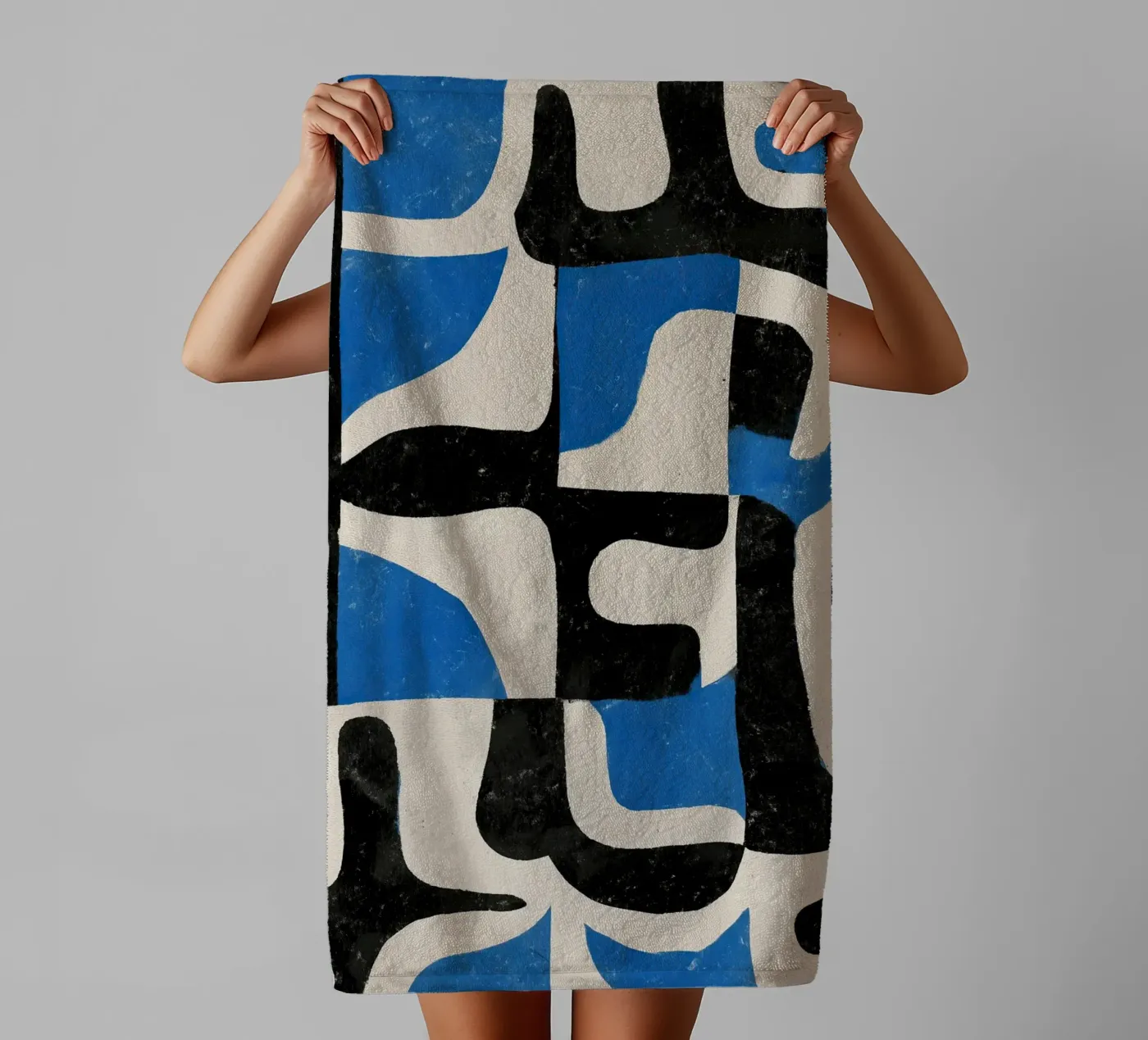 Intersecting Forms badhanddoek van Nadjaa