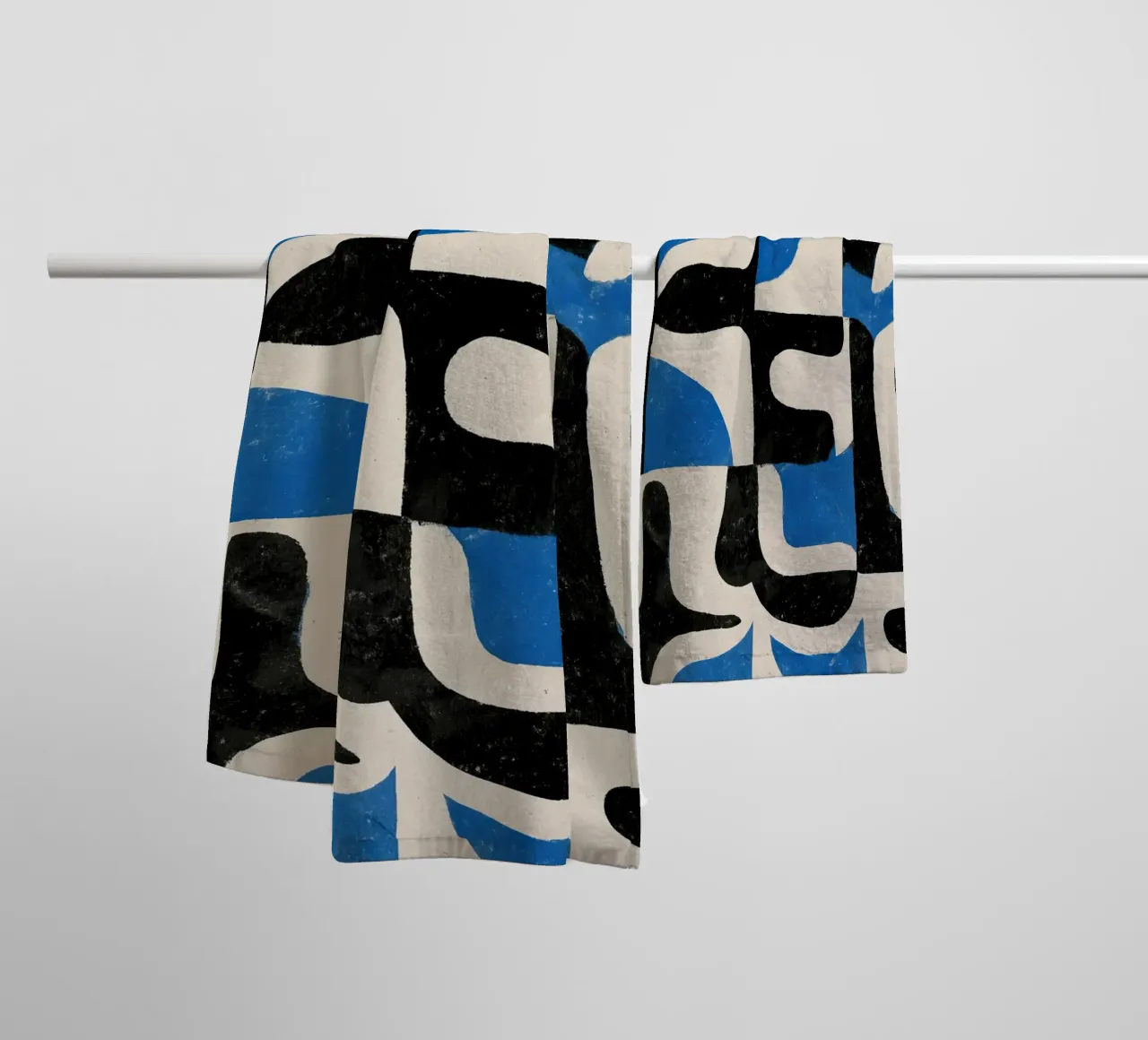 Intersecting Forms asciugamano da bagno da Nadjaa