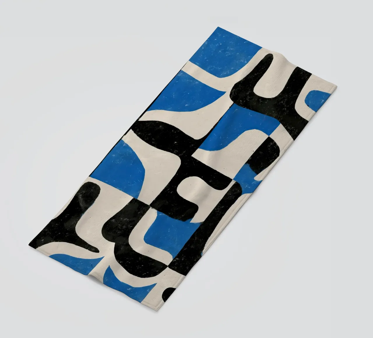 Intersecting Forms beach towel by Nadjaa