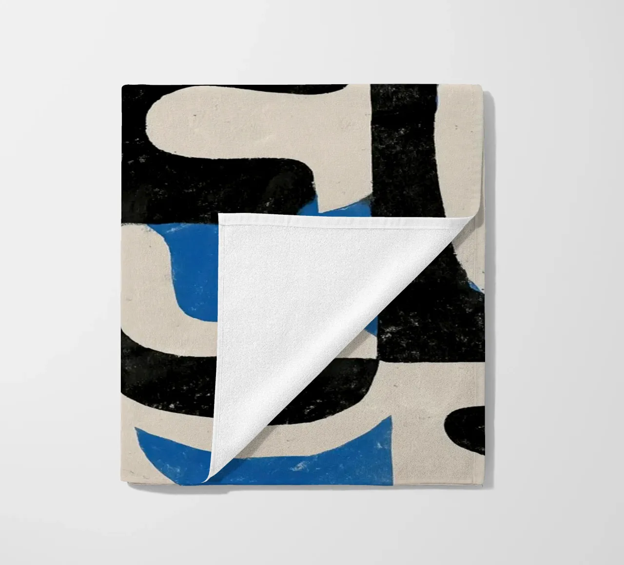 Intersecting Forms beach towel by Nadjaa